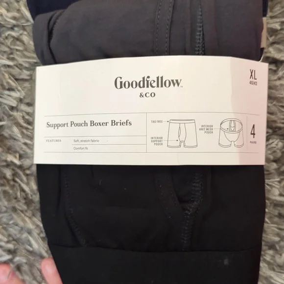 Goodfellow & Co men's support pouch boxer briefs 4 pack - Picture 4 of 4